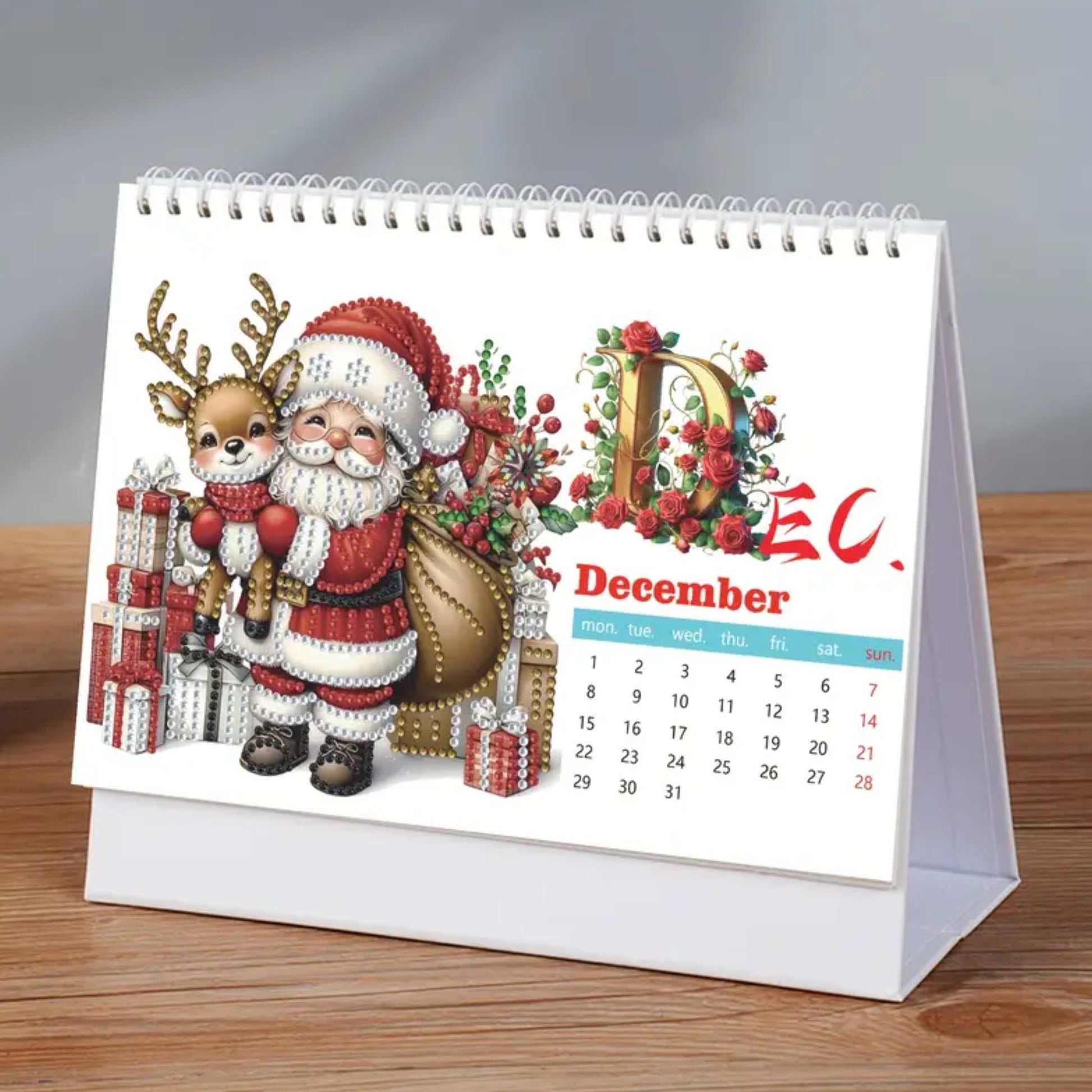 2025 Calendar Kit Diamond Painting Bling Art