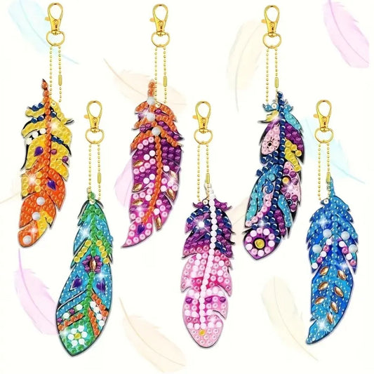 Feather Key Chains