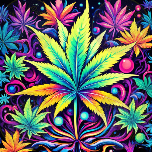 Graffiti Cannabis - Diamond Painting Bling Art
