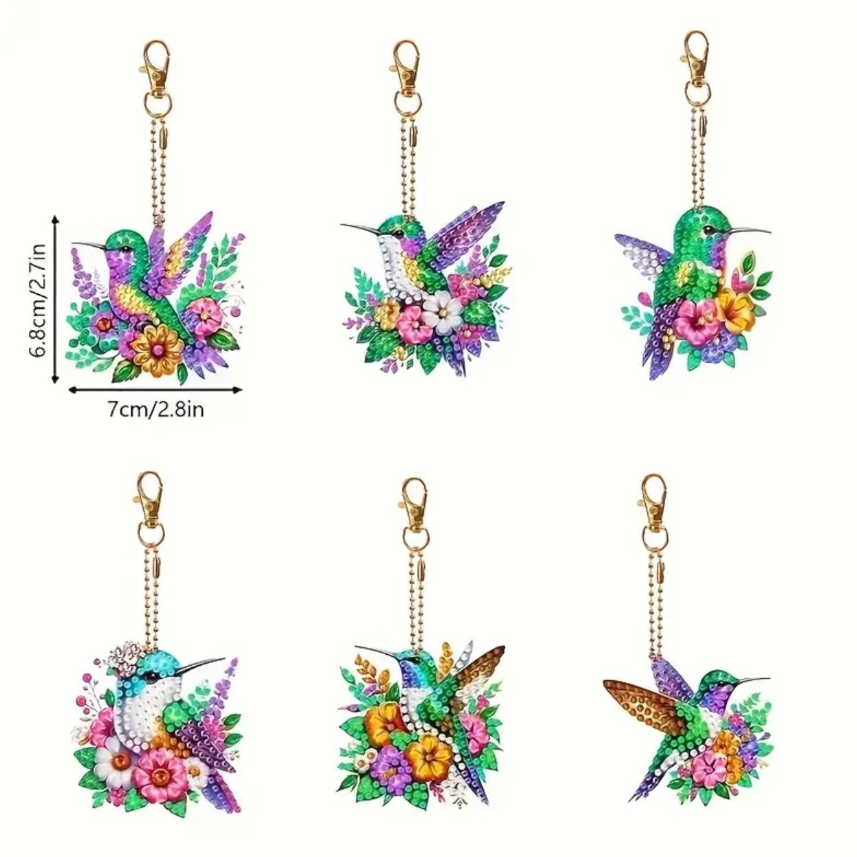 Hummingbird Key Chains