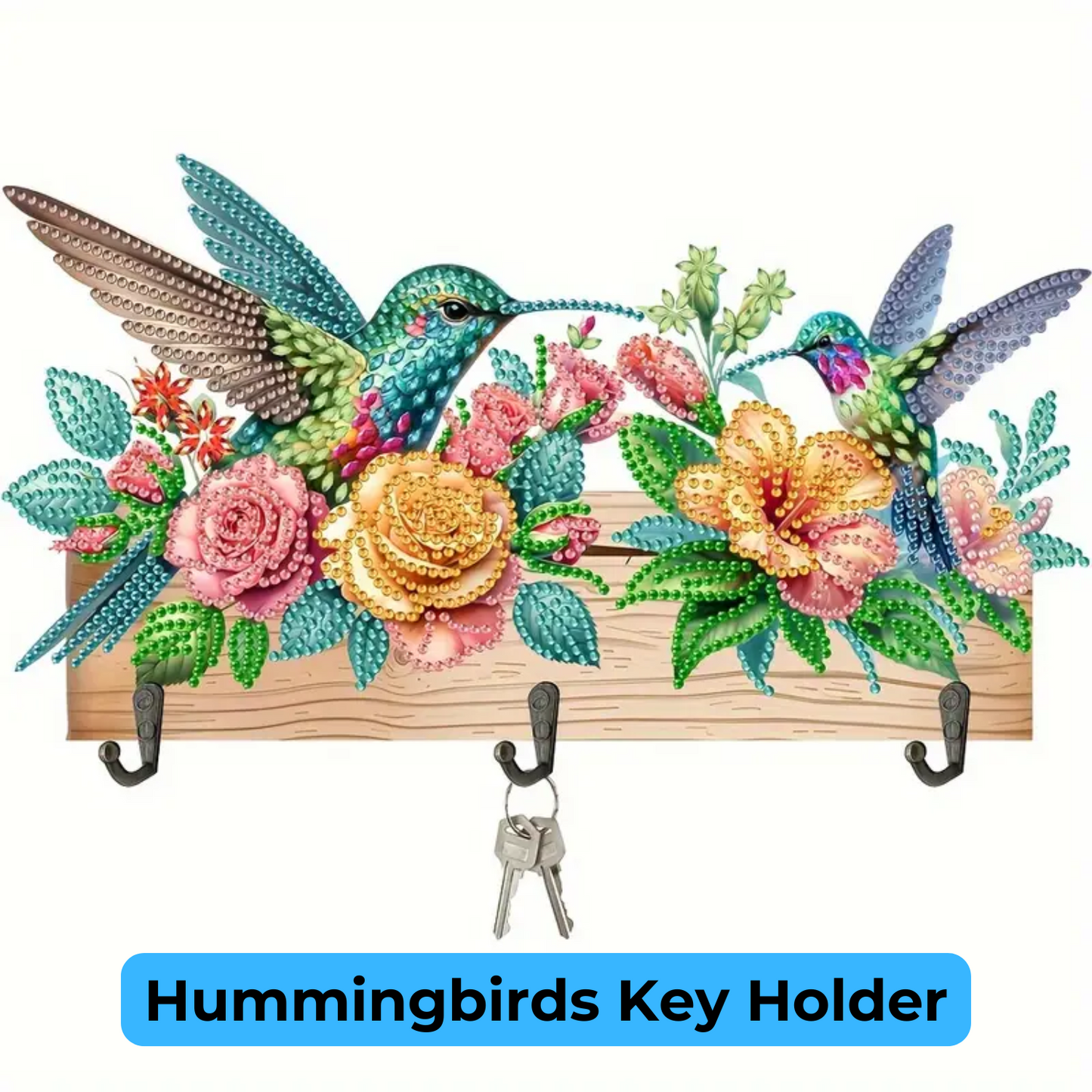 Hummingbirds Key Holder