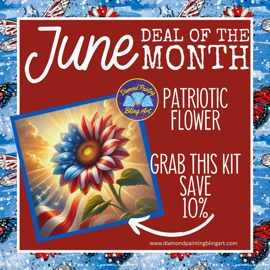 June diamond painting deal of the month