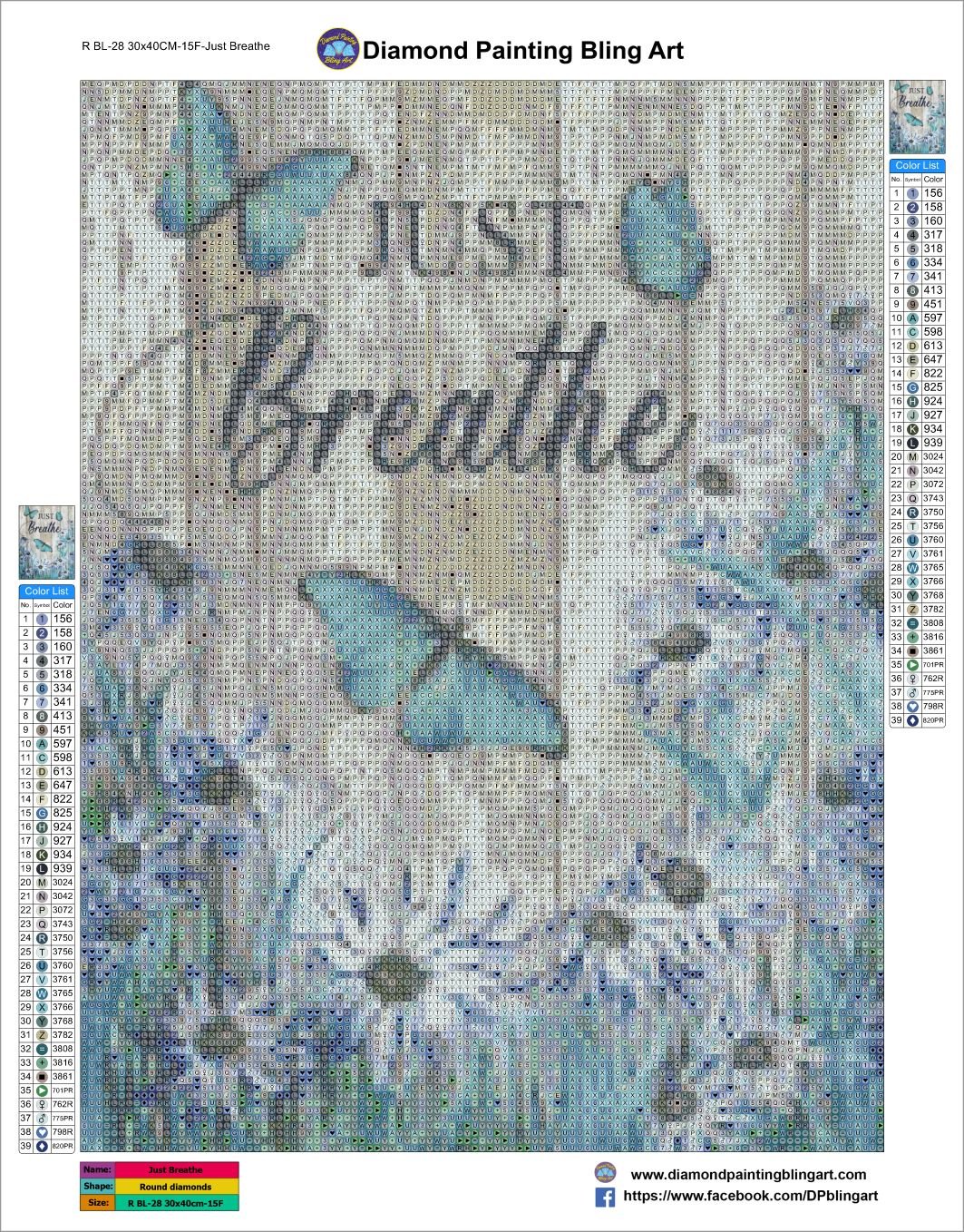 Just Breathe - Diamond Painting Bling Art