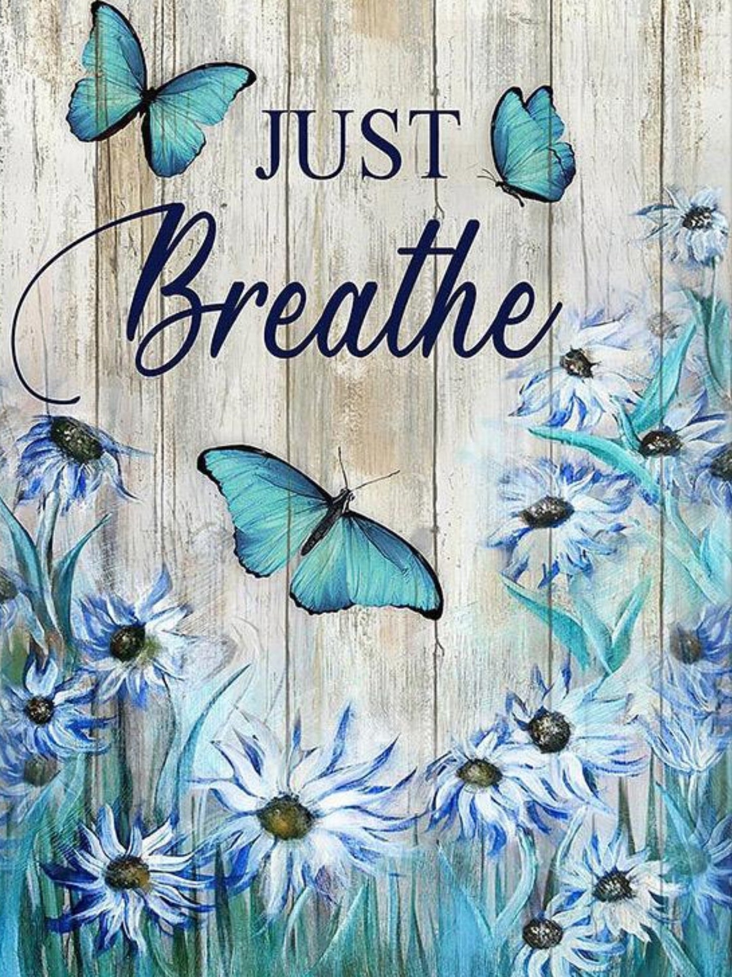 Just Breathe - Diamond Painting Bling Art