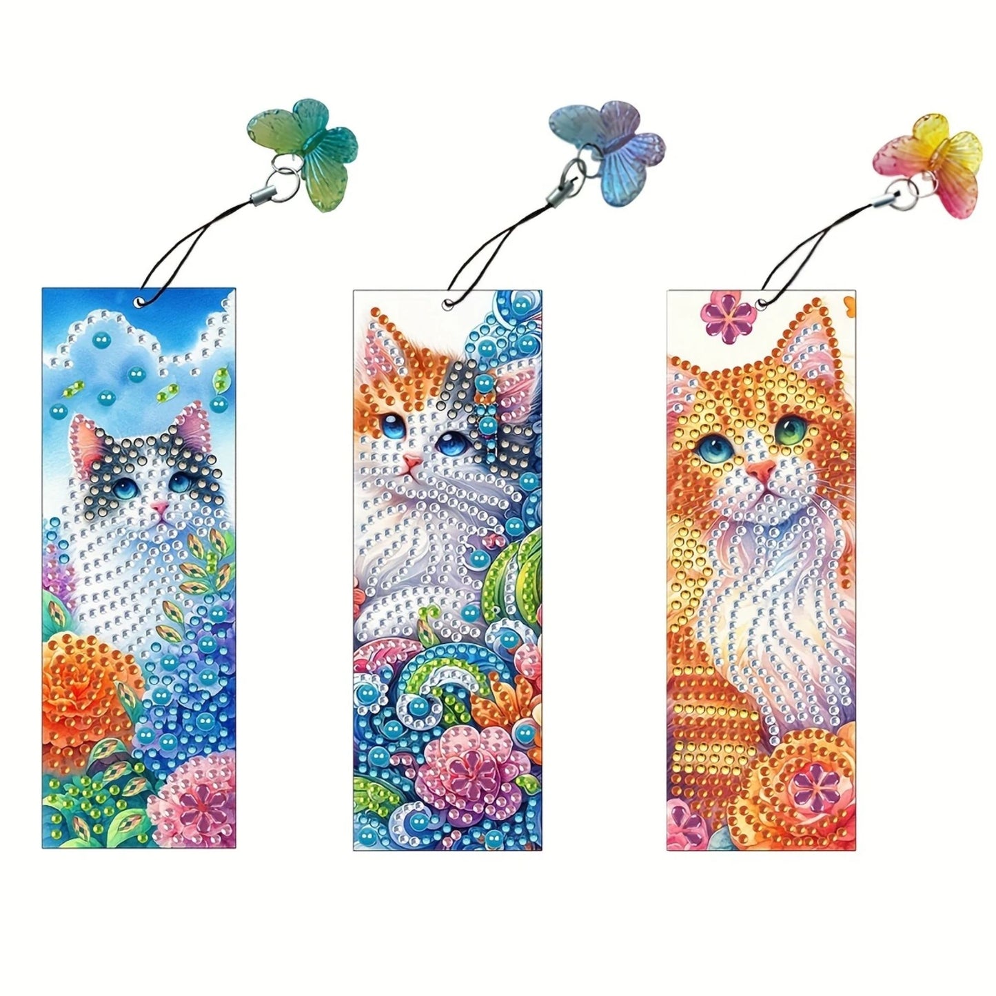 Bookmark 3pcs Cat Lovers