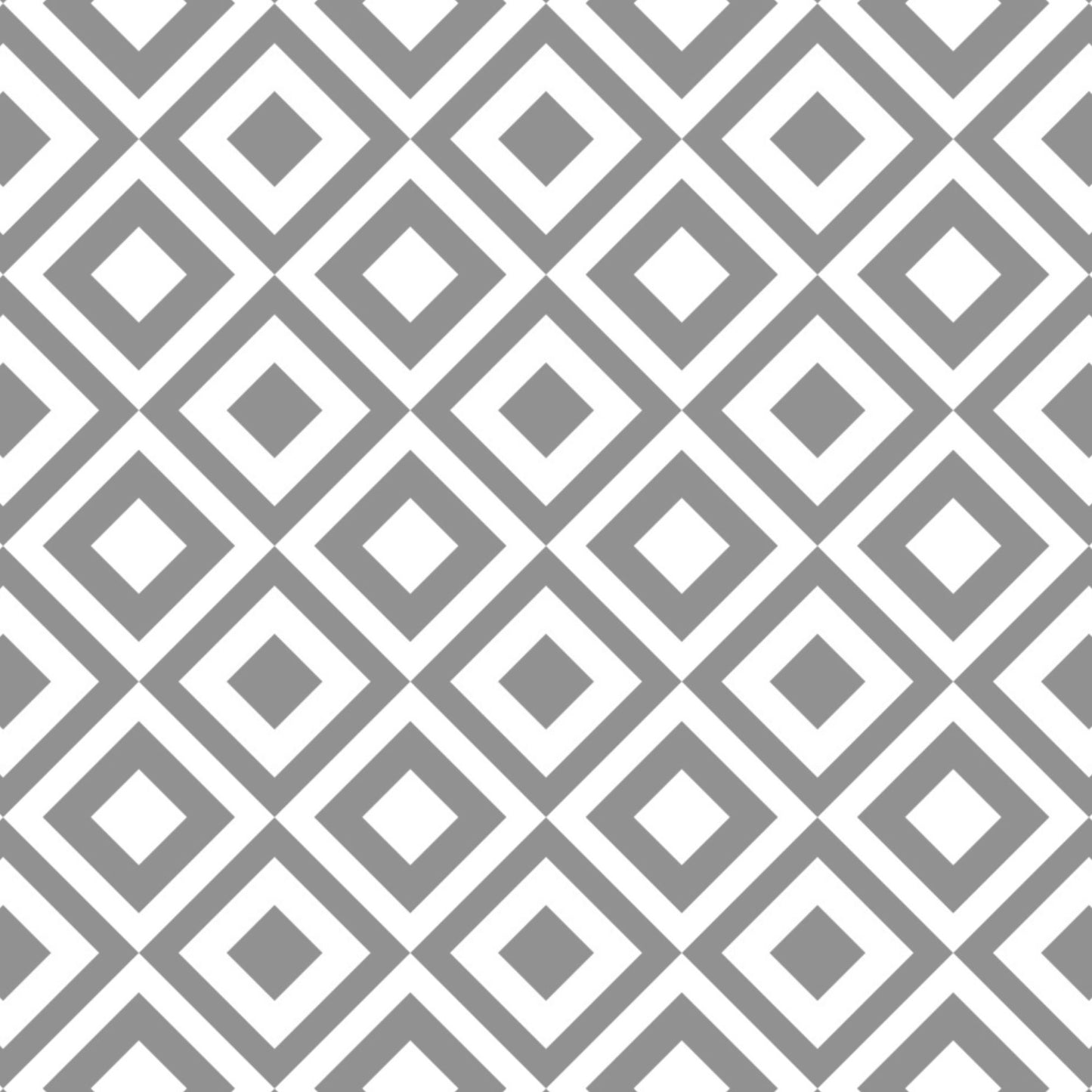 Pattern of alternating gray and white squares