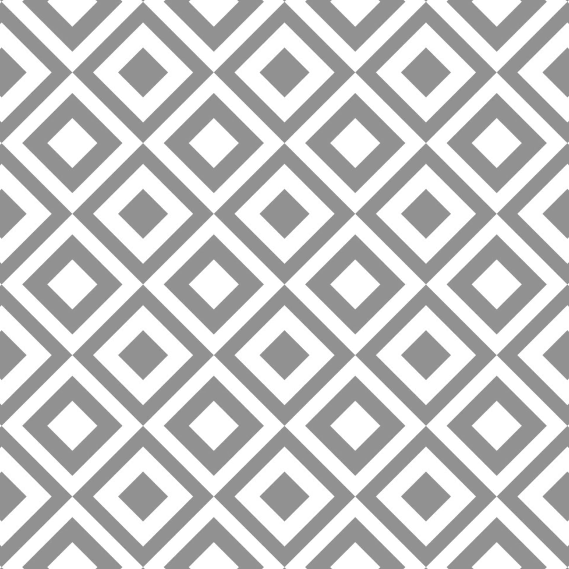 Pattern of alternating gray and white squares