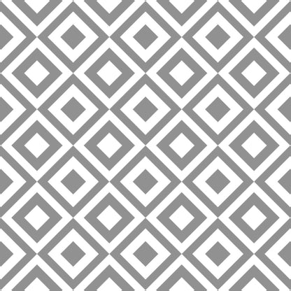 Pattern of alternating gray and white squares