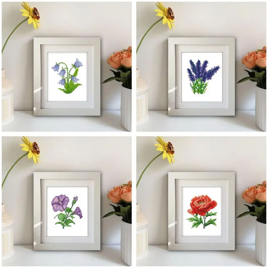 Floral Mini Diamond Painting Kits