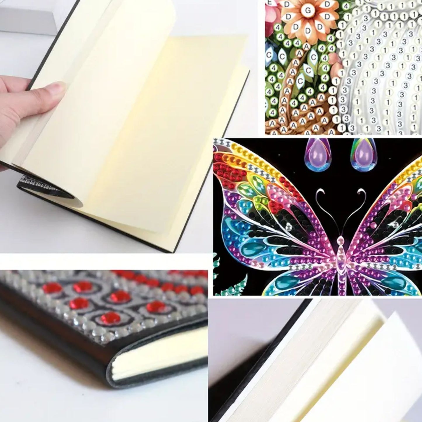 Neon Butterfly Notebook