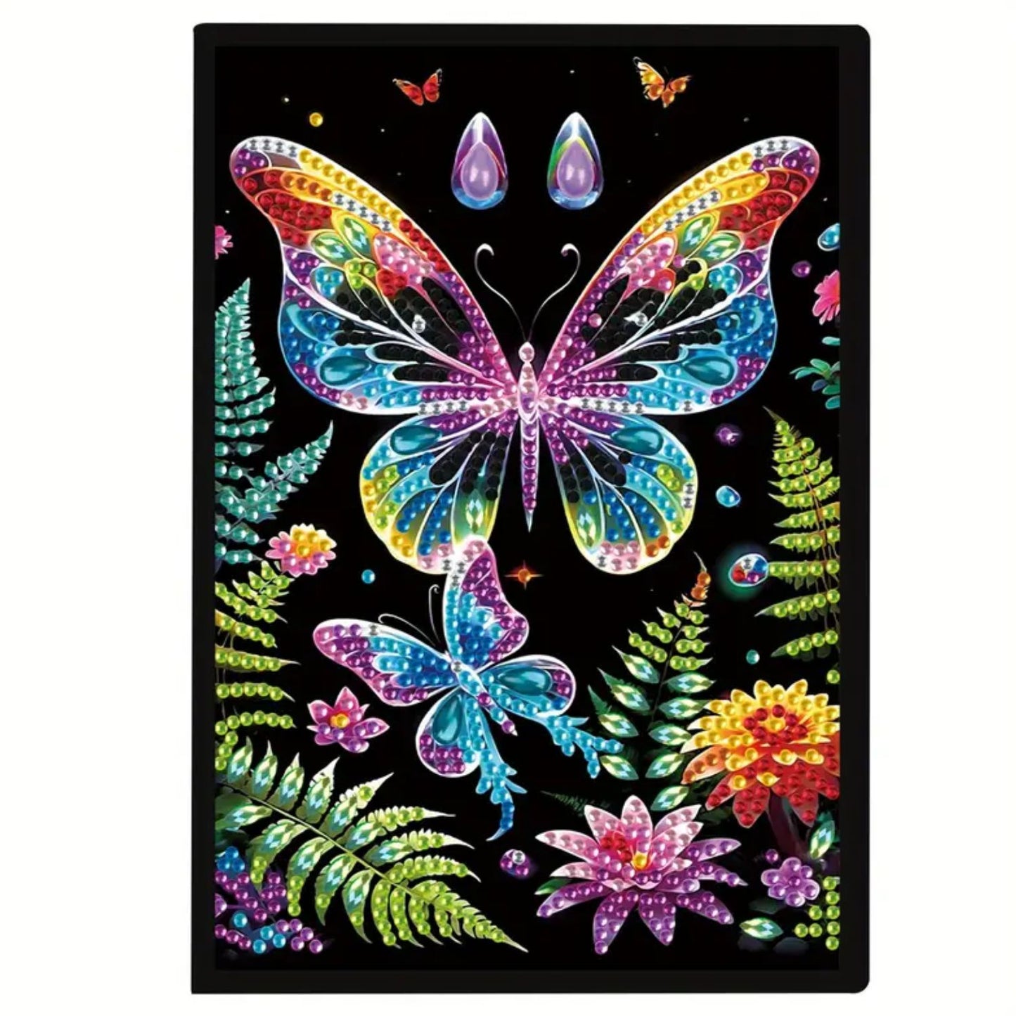 Neon Butterfly Notebook