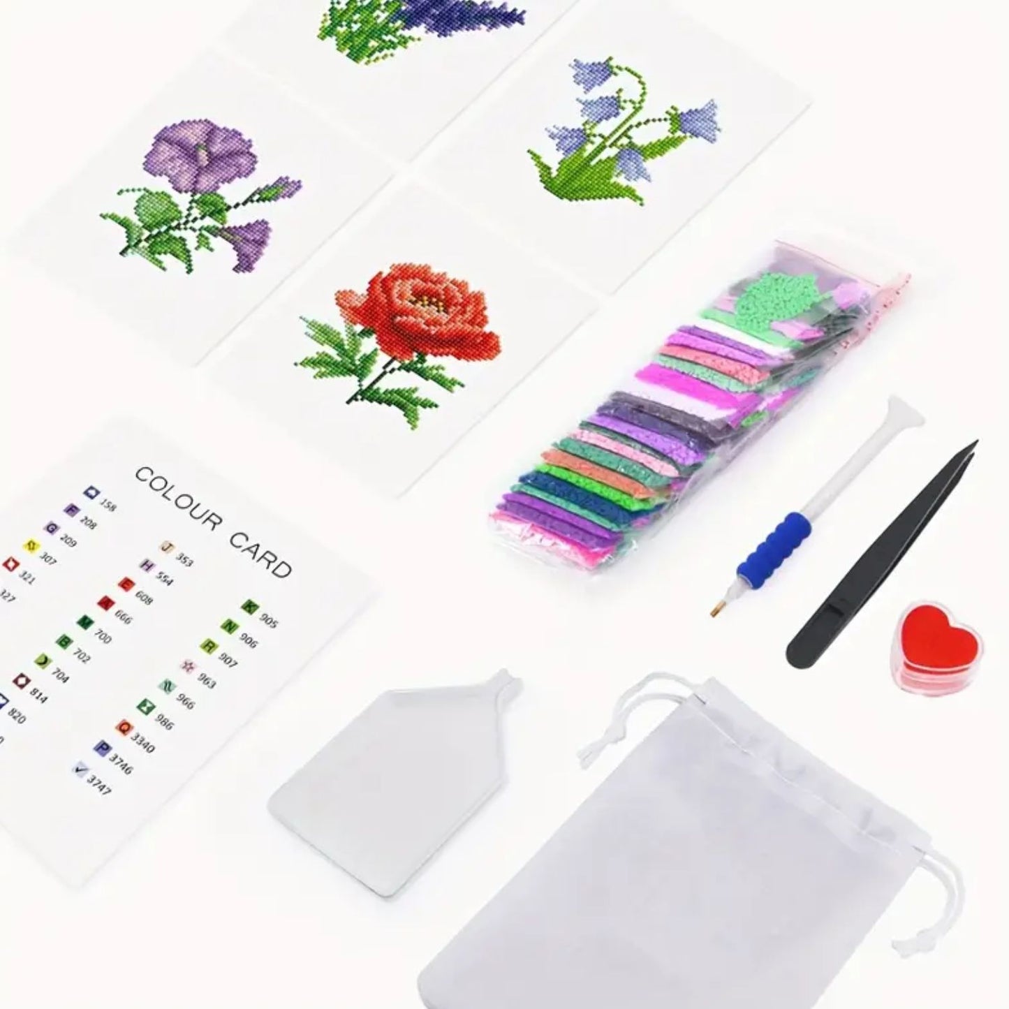 Floral Mini Diamond Painting Kits