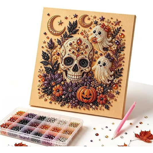 Spooky Autumn Pearl Art DIY Craft