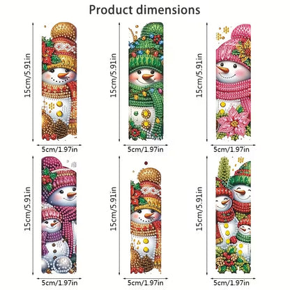 Bookmark Festive Snowman