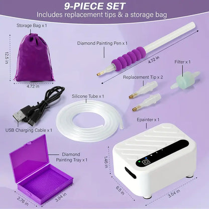 Vacuum Diamond Painting Pen Set