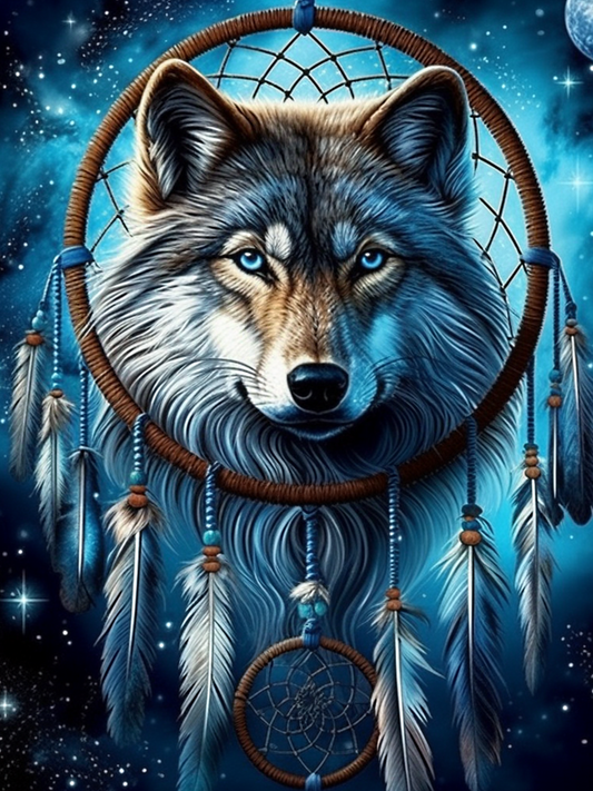 Wolf Dreamcatcher