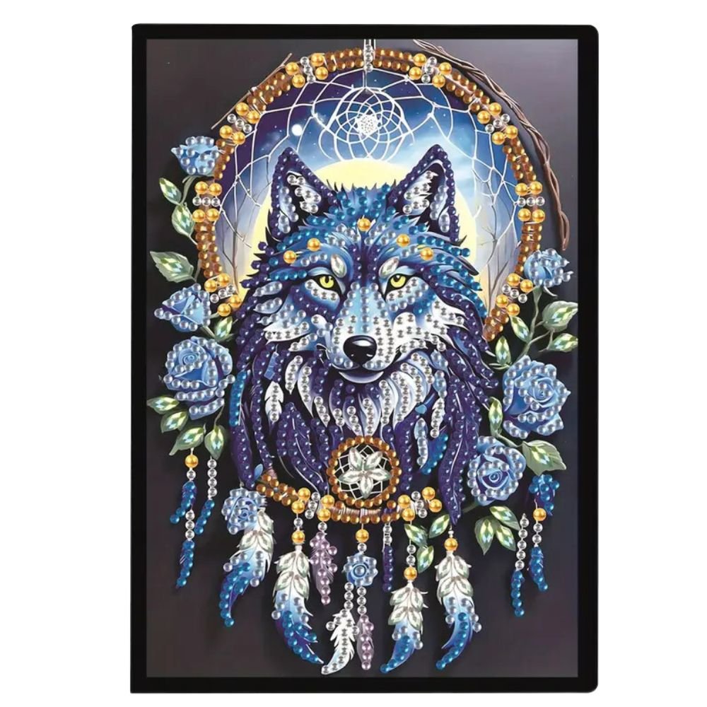 Wolf Notebook - Diamond Painting Bling Art