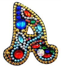 Charger l&#39;image dans la galerie, Alphabet Letter Key Chains - Diamond Painting Bling Art
