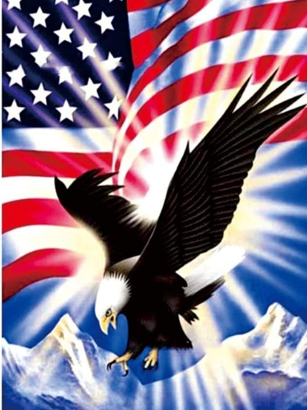 American Flying Eagle - Diamond Painting Bling Art