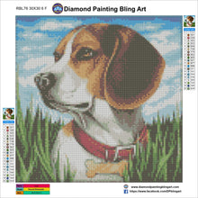 Cargar imagen en el visor de la galería, Beagle - Diamond Painting Bling Art
