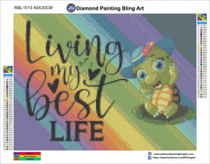 Best Life - Diamond Painting Bling Art