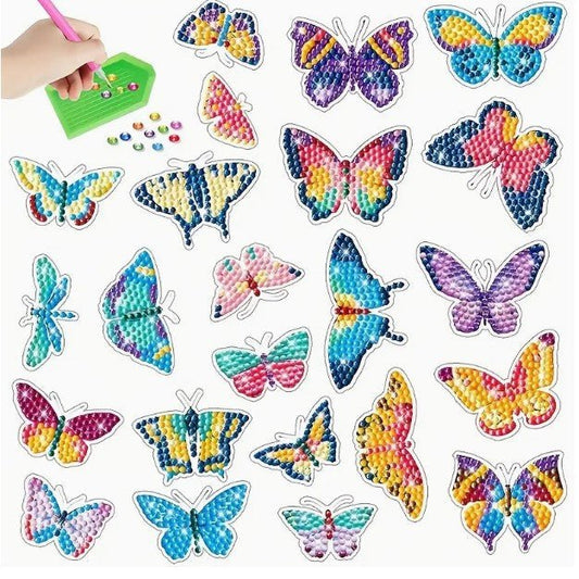 Butterfly Stickers - Diamond Painting Bling Art