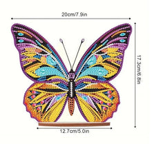 Load image into Gallery viewer, Butterfly Wooden stand - Diamond Painting Bling Art

