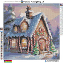 Load image into Gallery viewer, Candyland Gingerbread - Diamond Painting Bling Art
