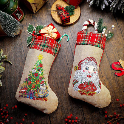 Christmas Stockings - Diamond Painting Bling Art