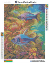 Load image into Gallery viewer, Colorful Tropical Fish Crystal - Diamond Painting Bling Art
