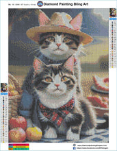 Load image into Gallery viewer, Country Kittens - Diamond Painting Bling Art
