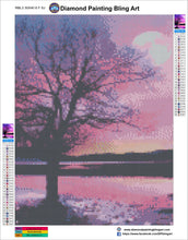 Load image into Gallery viewer, Crystal Moon Tree - Diamond Painting Bling Art
