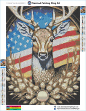 Load image into Gallery viewer, Deer Trophy USA - Diamond Painting Bling Art
