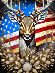 Deer Trophy USA - Diamond Painting Bling Art