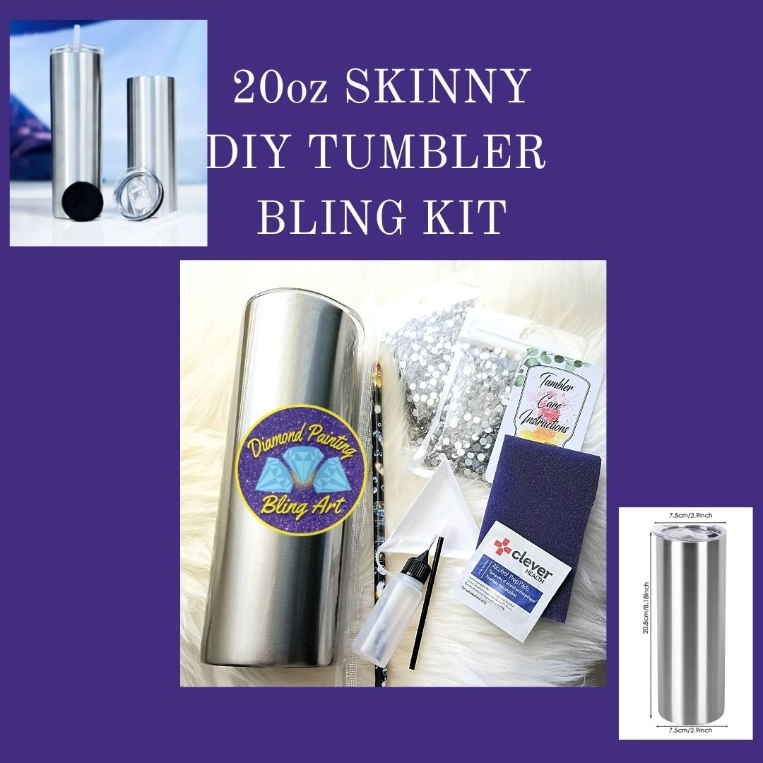 Glass Painting Kit (4pk) - Simply Make - Tumblers - Helping Hands Craft