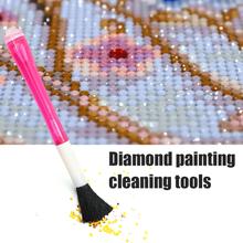 Cargar imagen en el visor de la galería, Dual-use Diamond Painting Point Drill Pen Sweep Brush - Diamond Painting Bling Art
