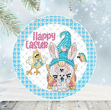 Load image into Gallery viewer, Easter Gnome Hanging Pendant - Diamond Painting Bling Art
