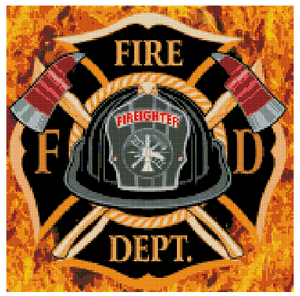 Firefighter - Diamond Painting Bling Art