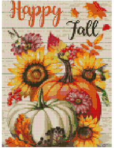 Happy Fall - Diamond Painting Bling Art
