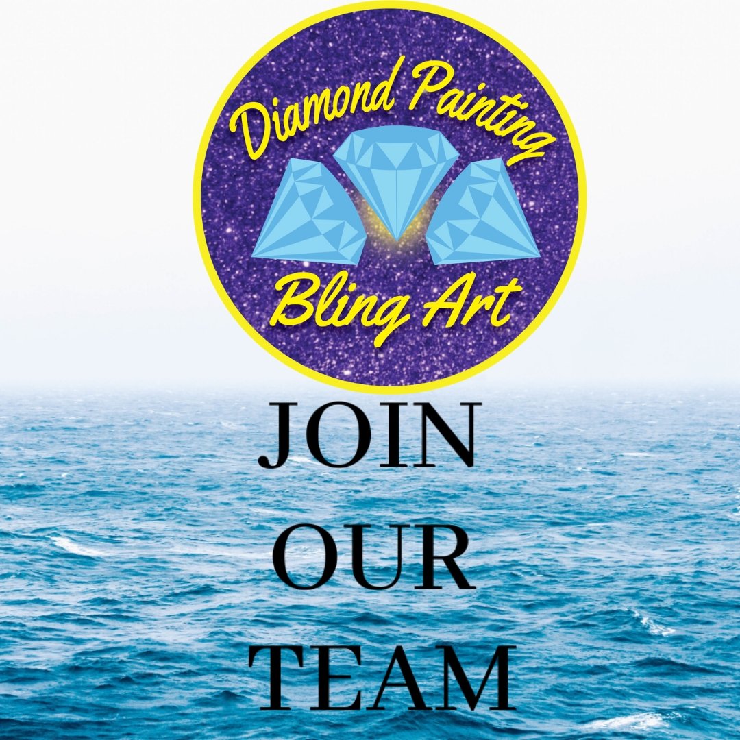 Join Our Team Hobbyist Diamond Painting Bling Art