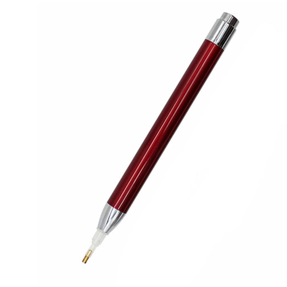 Red Diamond Painting Pen With Light