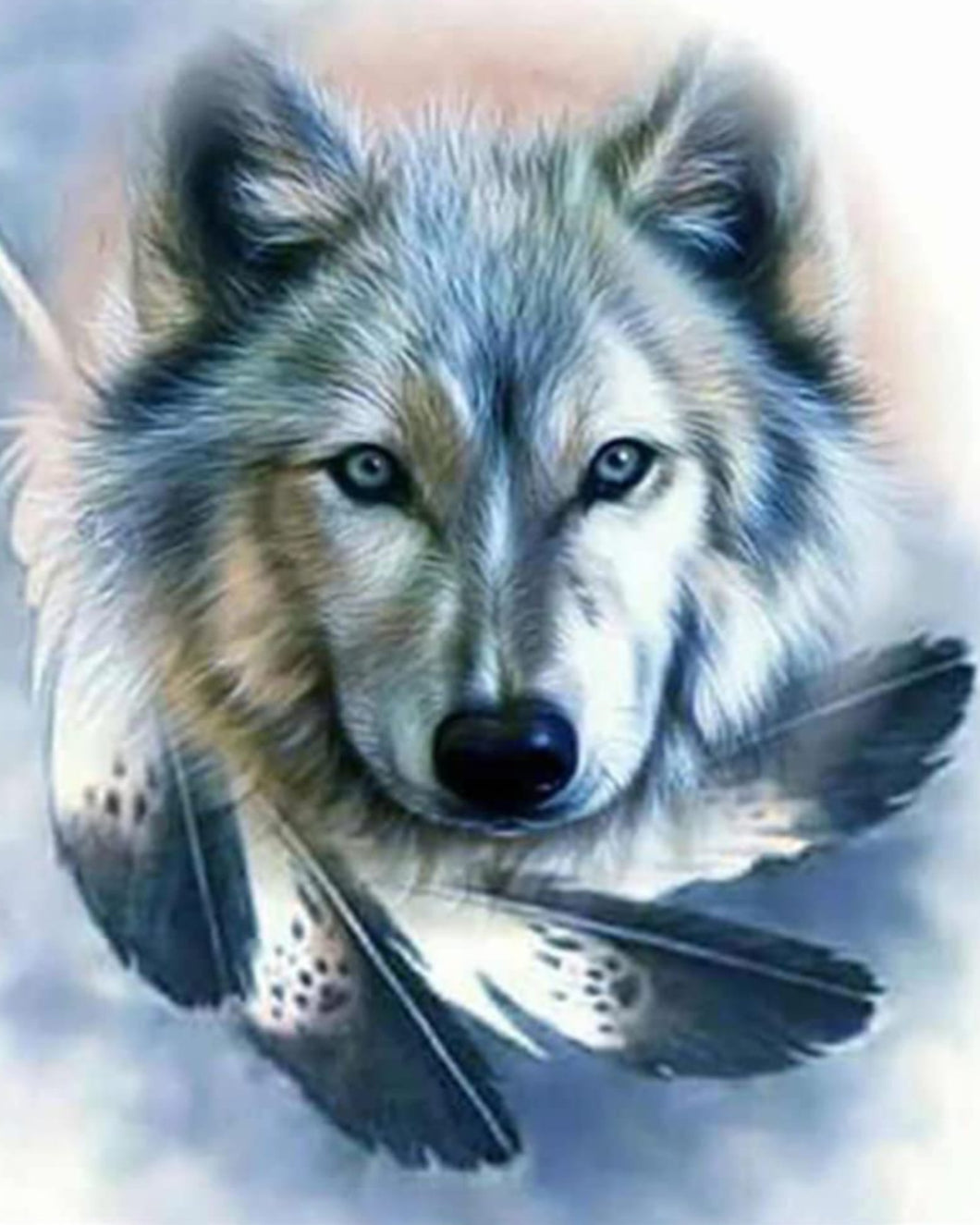Lone Wolf - Diamond Painting Bling Art