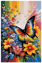 Cargar imagen en el visor de la galería, Magical Butterfly - Diamond Painting Bling Art
