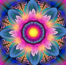 Load image into Gallery viewer, Mandala Pink Spectacular - Diamond Painting Bling Art
