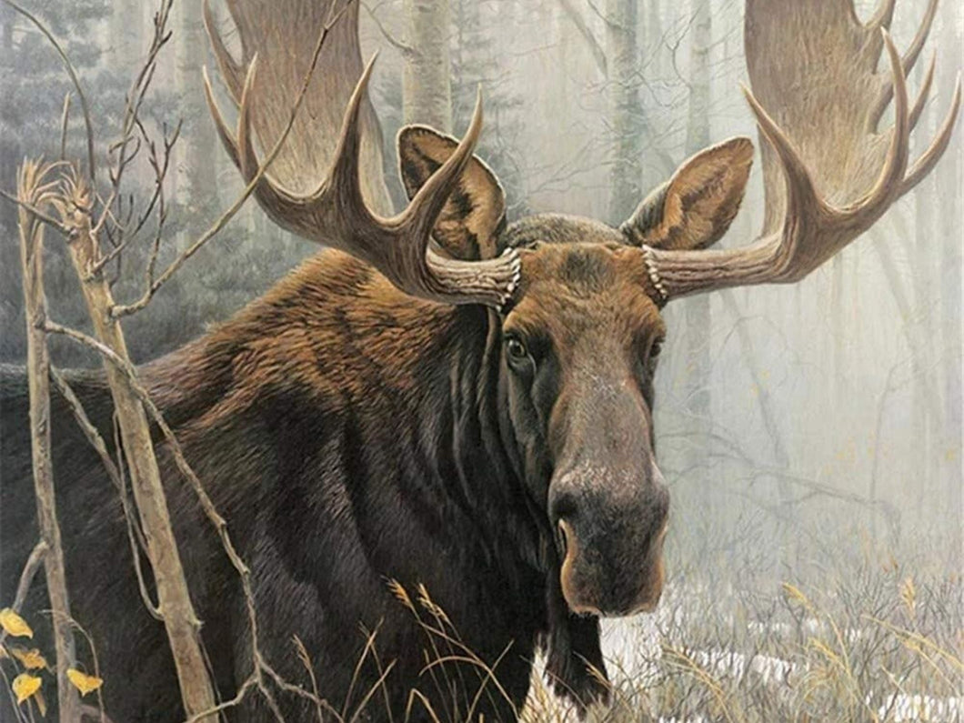 Moose - Diamond Painting Bling Art