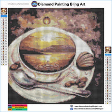 Load image into Gallery viewer, Morning Coffee - Diamond Painting Bling Art

