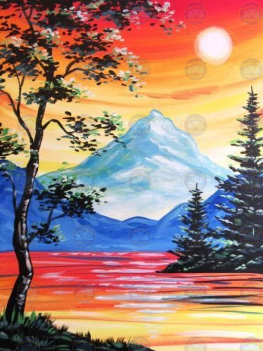 Mountain Escape - Diamond Painting Bling Art