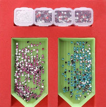 Cargar imagen en el visor de la galería, Multifunction Diamond Painting Kit Storage Tray Rhinestone Box Set - Diamond Painting Bling Art
