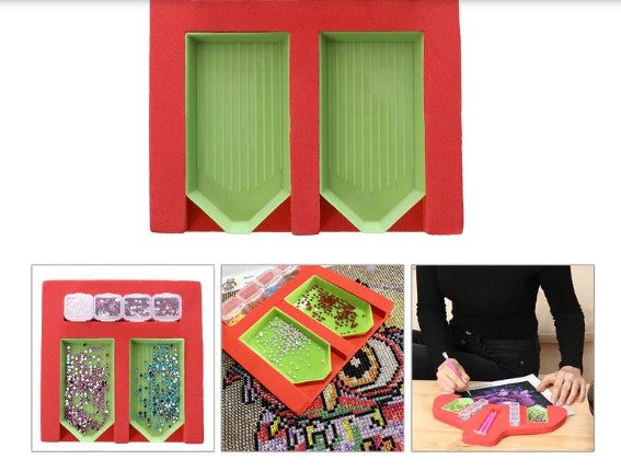 Multifunction Diamond Painting Kit Storage Tray Rhinestone Box Set - Diamond Painting Bling Art