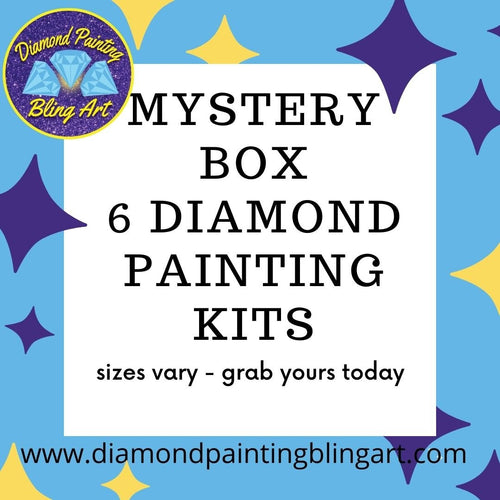 Mystery Bundle - 6 kits - Diamond Painting Bling Art